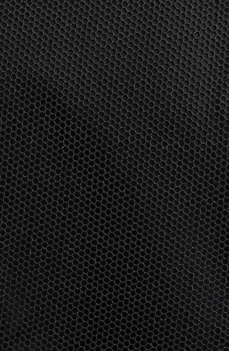 Victoria Beckham Basque Detail Mesh Skirt, Alternate, color, 