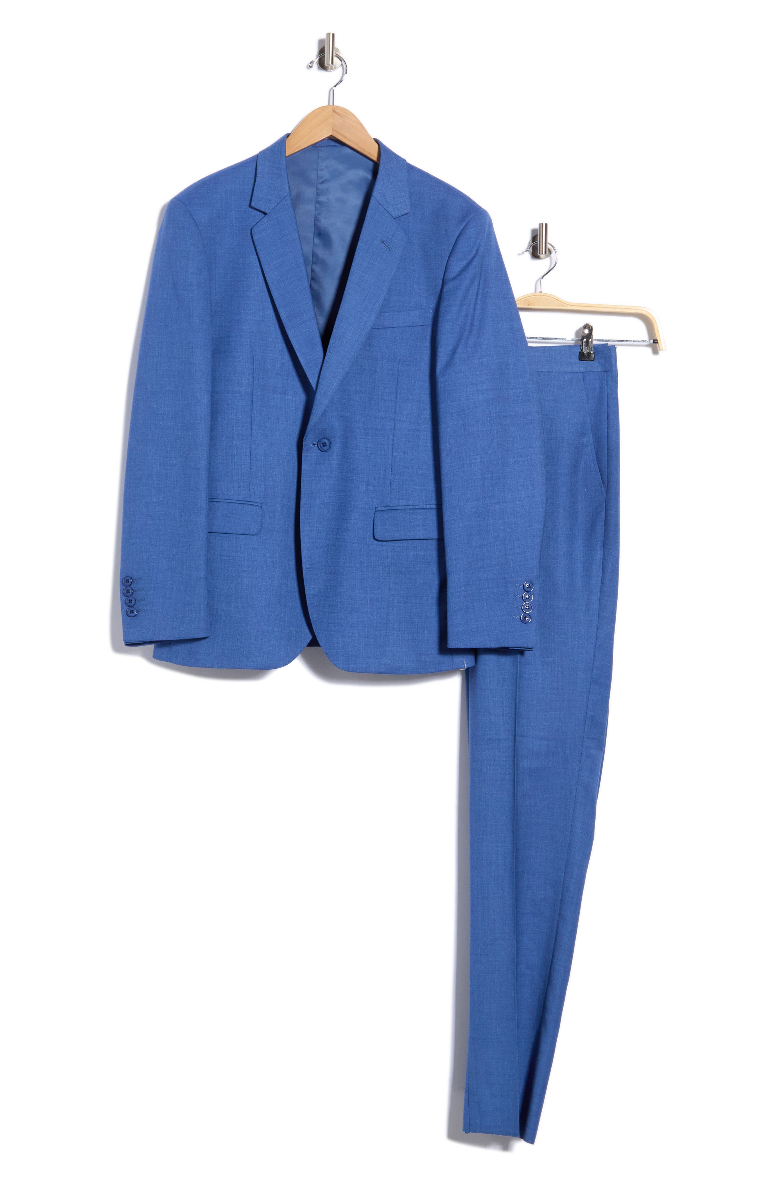 Notch Lapel 3-Piece Suit