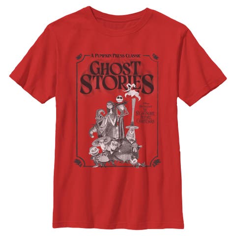 Boys The Nightmare Before Christmas Ghost Stories Frame T Shirt