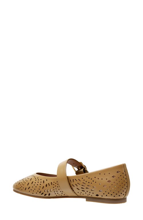 Linea Paolo Miller Mary Jane Flat In Camel