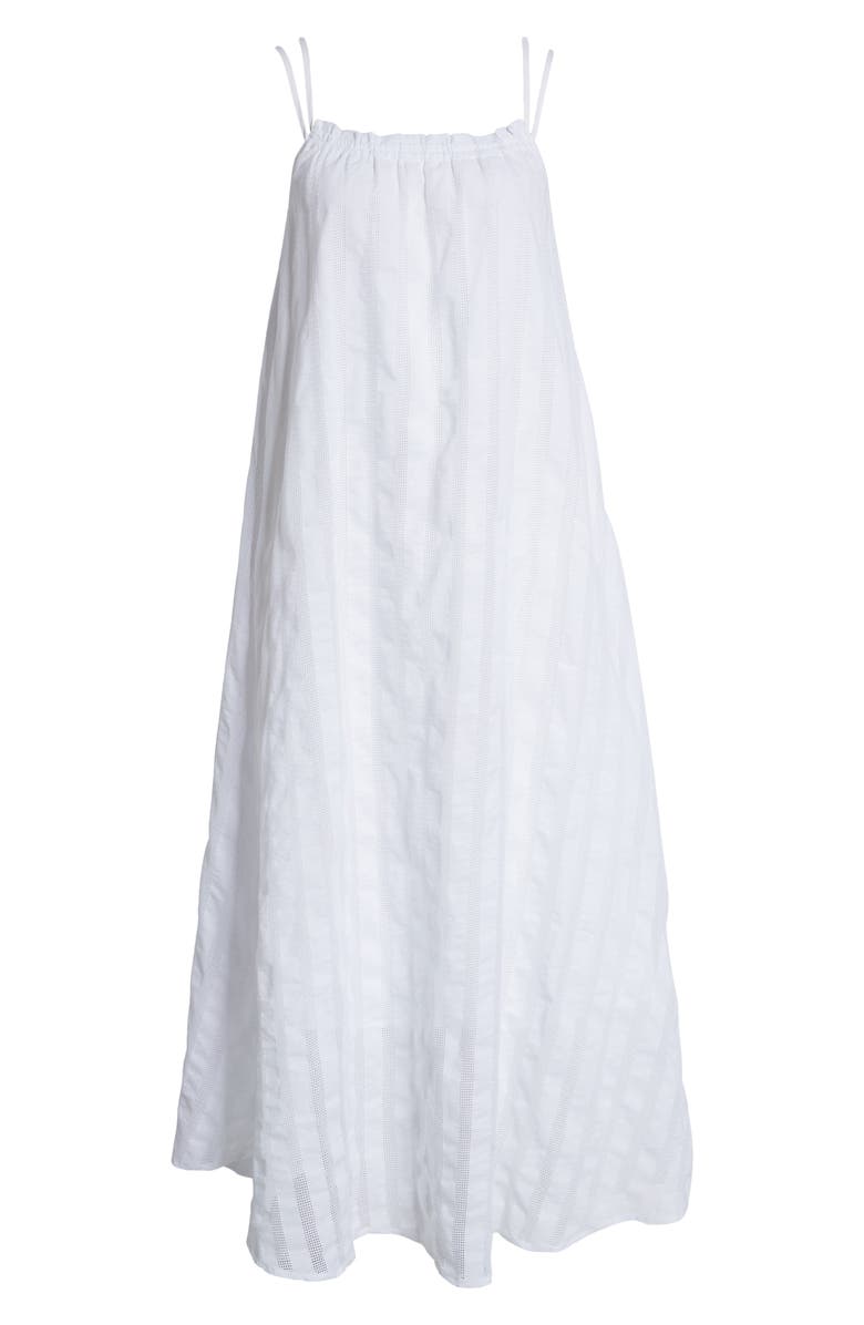 BB Dakota by Steve Madden Flowget About It Stripe Cotton Midi Dress, Alternate, color, 