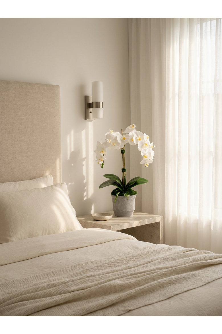Rosalyn RealTouch Orchid, Alternate, color, Snow