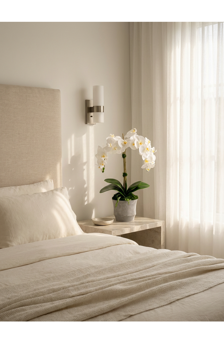 CocoBella Rosalyn RealTouch Orchid, Alternate, color, Snow