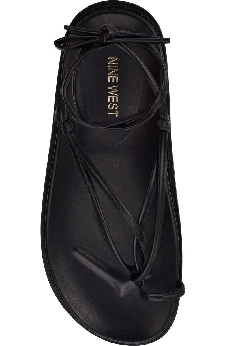 Nine West Sarest Ankle Wrap Sandal, Alternate, color,