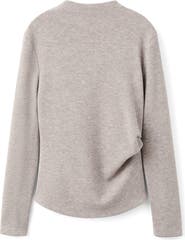 MANGO Funnel Neck Sweatshirt