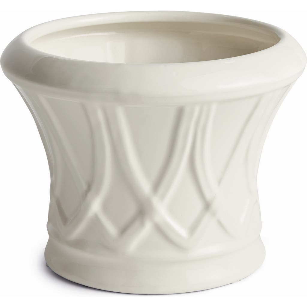 Napa Home & Garden Hillingdon Tapered Cachepot In White