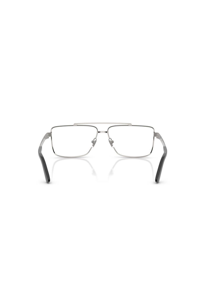 56mm Rectangle optical glasses, Alternate, color, Grey