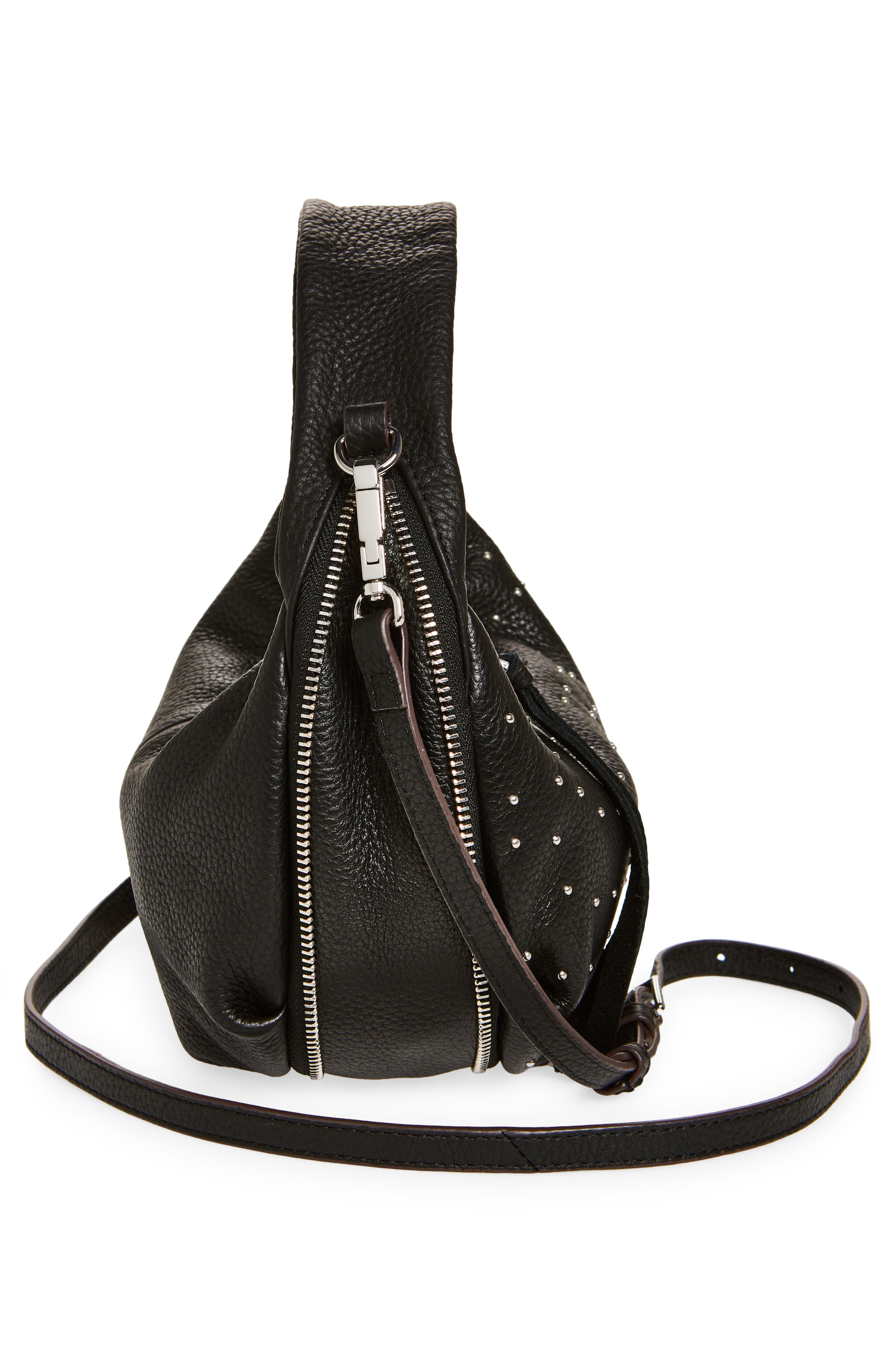 AIMEE Starlight Stud Hobo Bag, Alternate, color, 