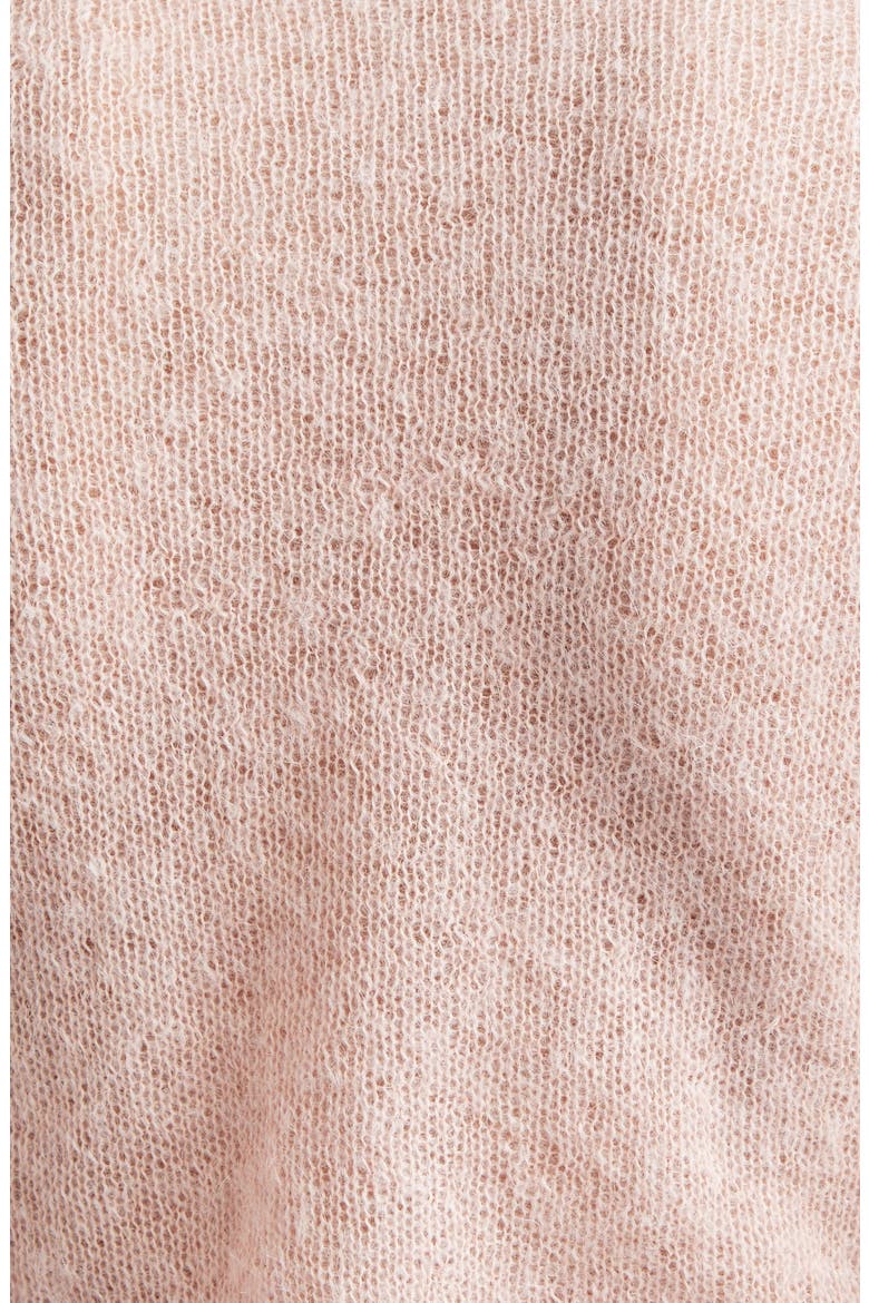 Tantal Mohair & Alpaca Blend Cardigan, Alternate, color, PINK