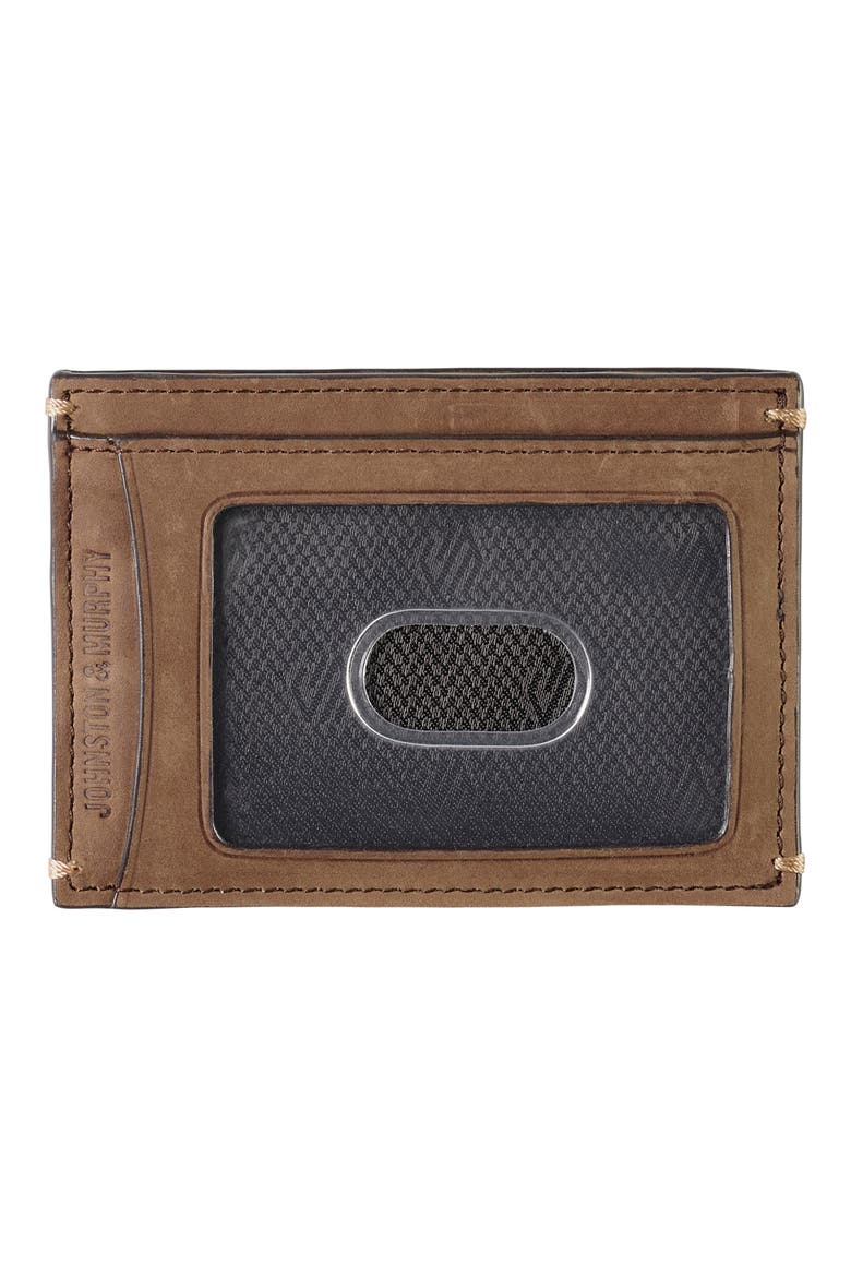 Kingston Leather Card Case, Alternate, color, TAN OILED