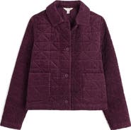 Seasalt Cornwall Incoming Tide Quilted Organic Cotton Corduroy Jacket