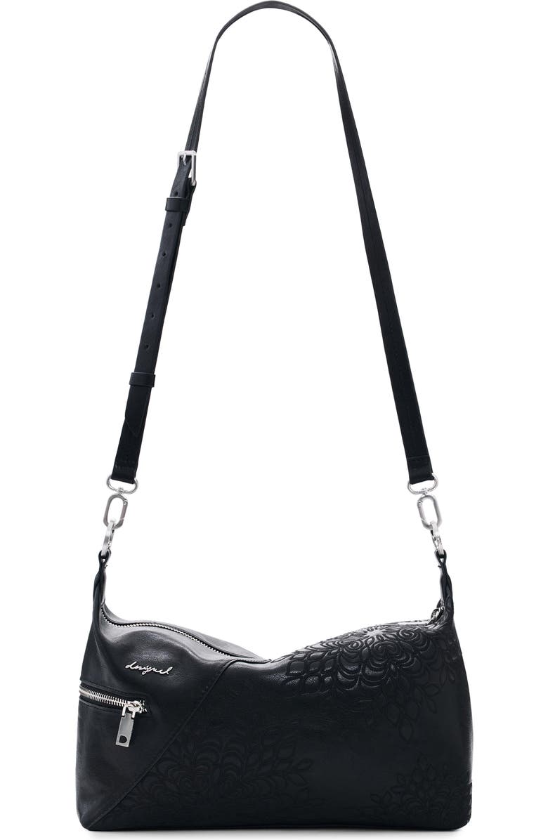 Desigual Faux Leather Crossbody Bag, Main, color,