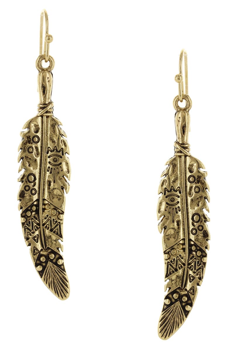 OLIVIA WELLES Fly Away with Me Earrings, Main, color, Gold