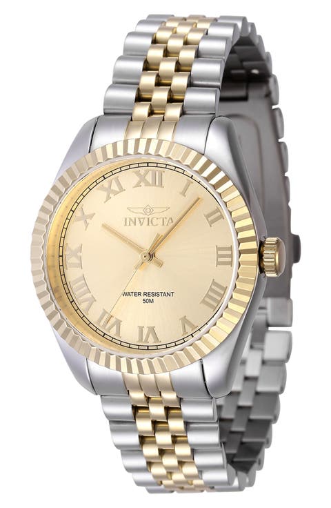 Specialty Two Tone Bracelet Watch, 36mm