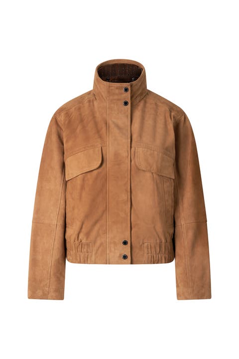 Anouk Leather Blouson
