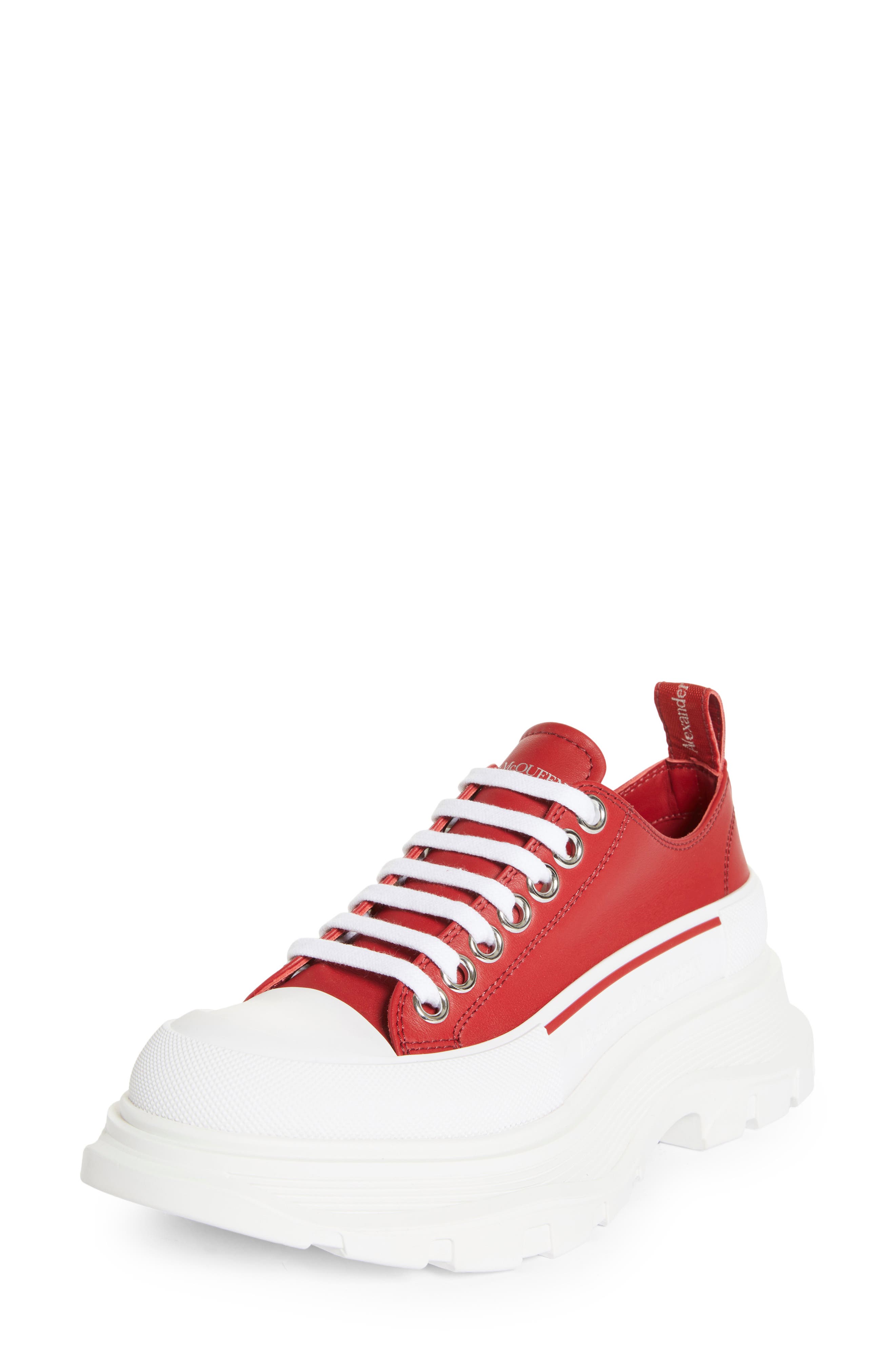 McQueen Alexander McQueen Tread Slick Low Top Sneaker, Main, color, 