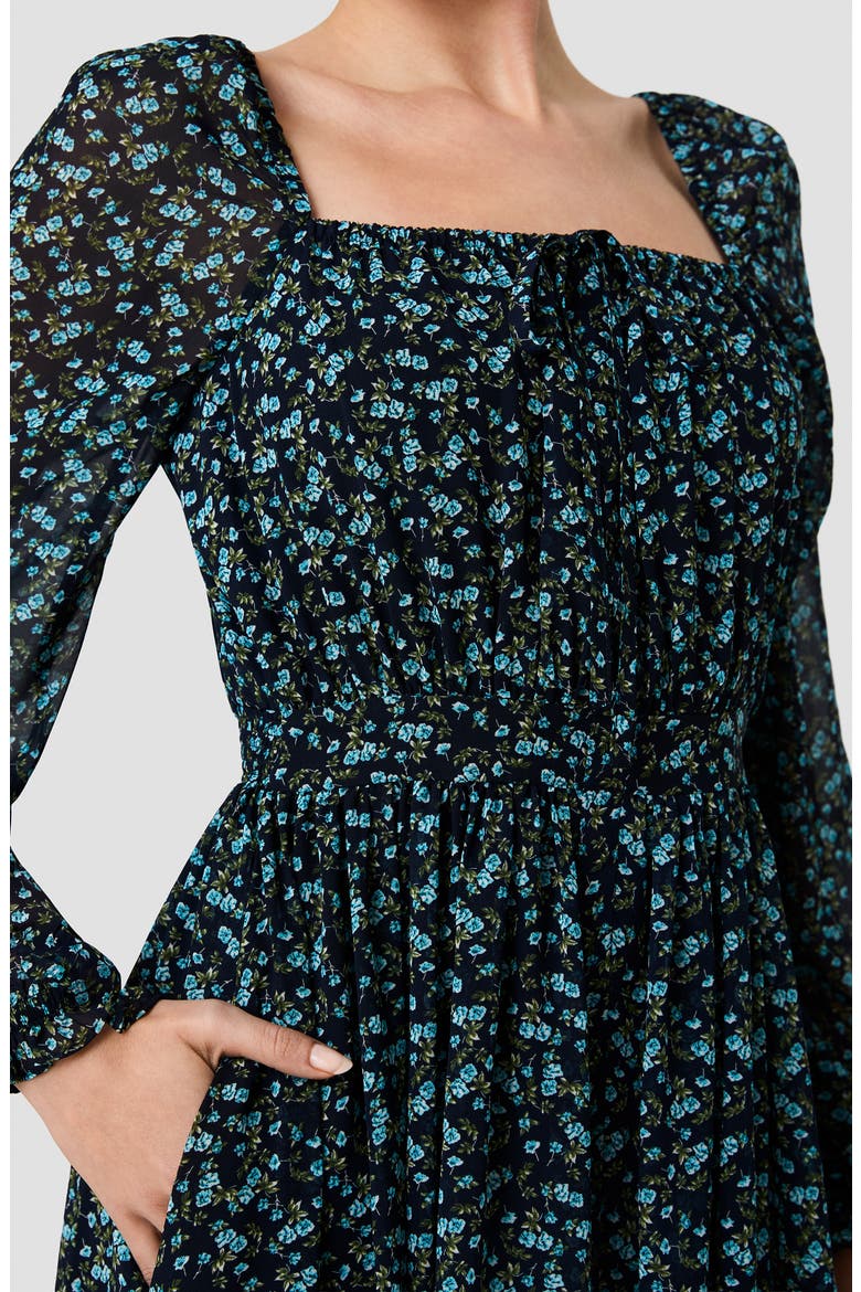 Marina Floral Chiffon Maxi Dress, Alternate, color, LUCIA DITSY FLEUR