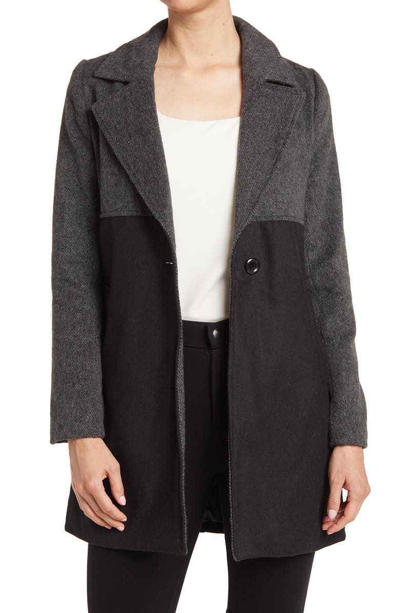 Coffee Shop Colorblock Trench Coat | Nordstromrack