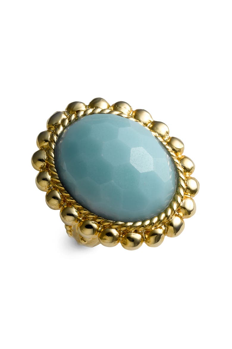 Round Amazonite Ring (Nordstrom Exclusive), Main, color, AMAZONITE