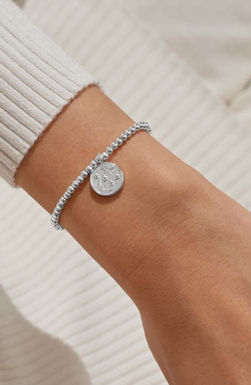 A Littles & Co. A Littles & Co A Little 'you Are My Sun, My Moon, And All My Stars' Bracelet In Silver Plating In Metallic