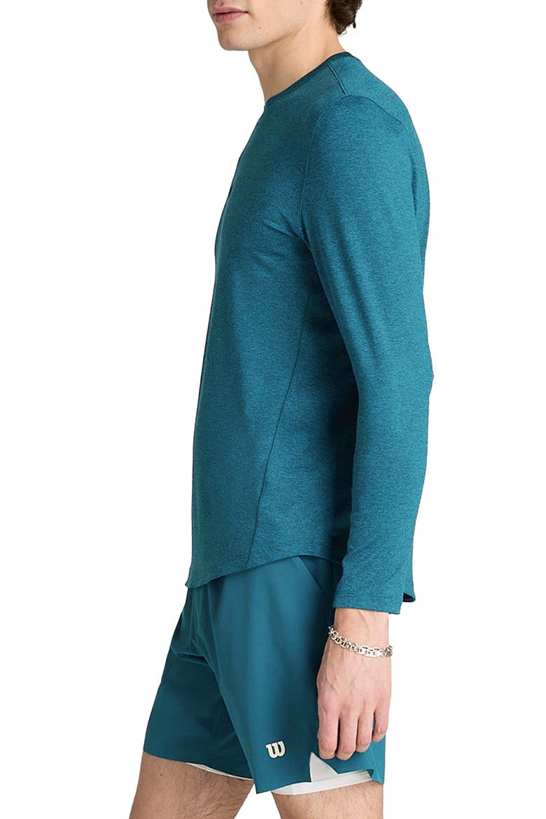 Everyday Performance Long Sleeve T-Shirt, Alternate, color, LYONS BLUE