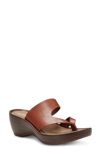 Shop Eastland Laurel Wedge Sandal In Tan