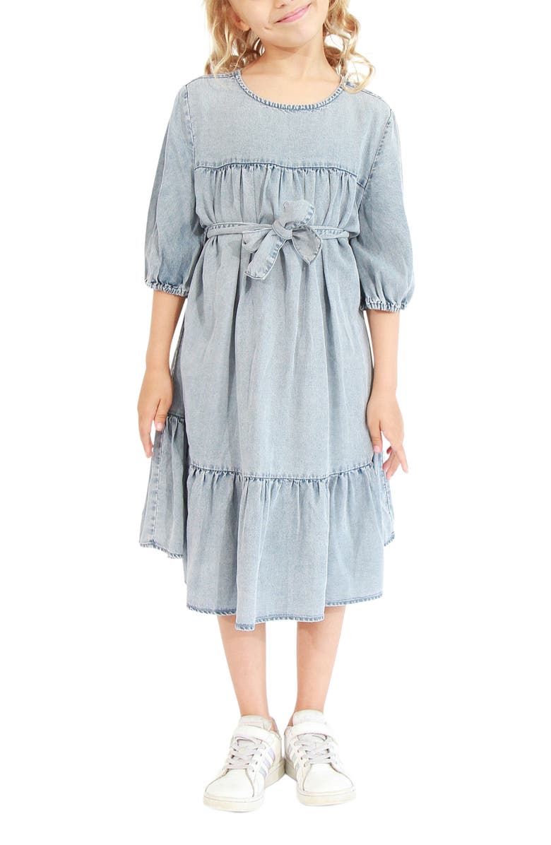 Belle & Bloom Pure Love Dress, Main, color, Mid Denim