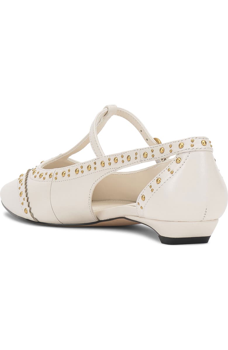 Vince Camuto Valkie Pointed Toe Flat, Alternate, color, Coconut Crea Ecoshe