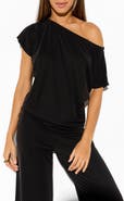 Spiritual Gangster Asha Off the Shoulder Jersey Top