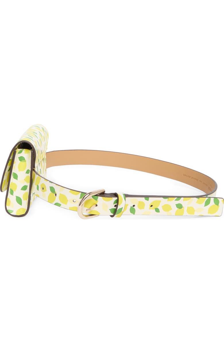 Kate Spade New York lemon toss belt bag, Alternate, color,