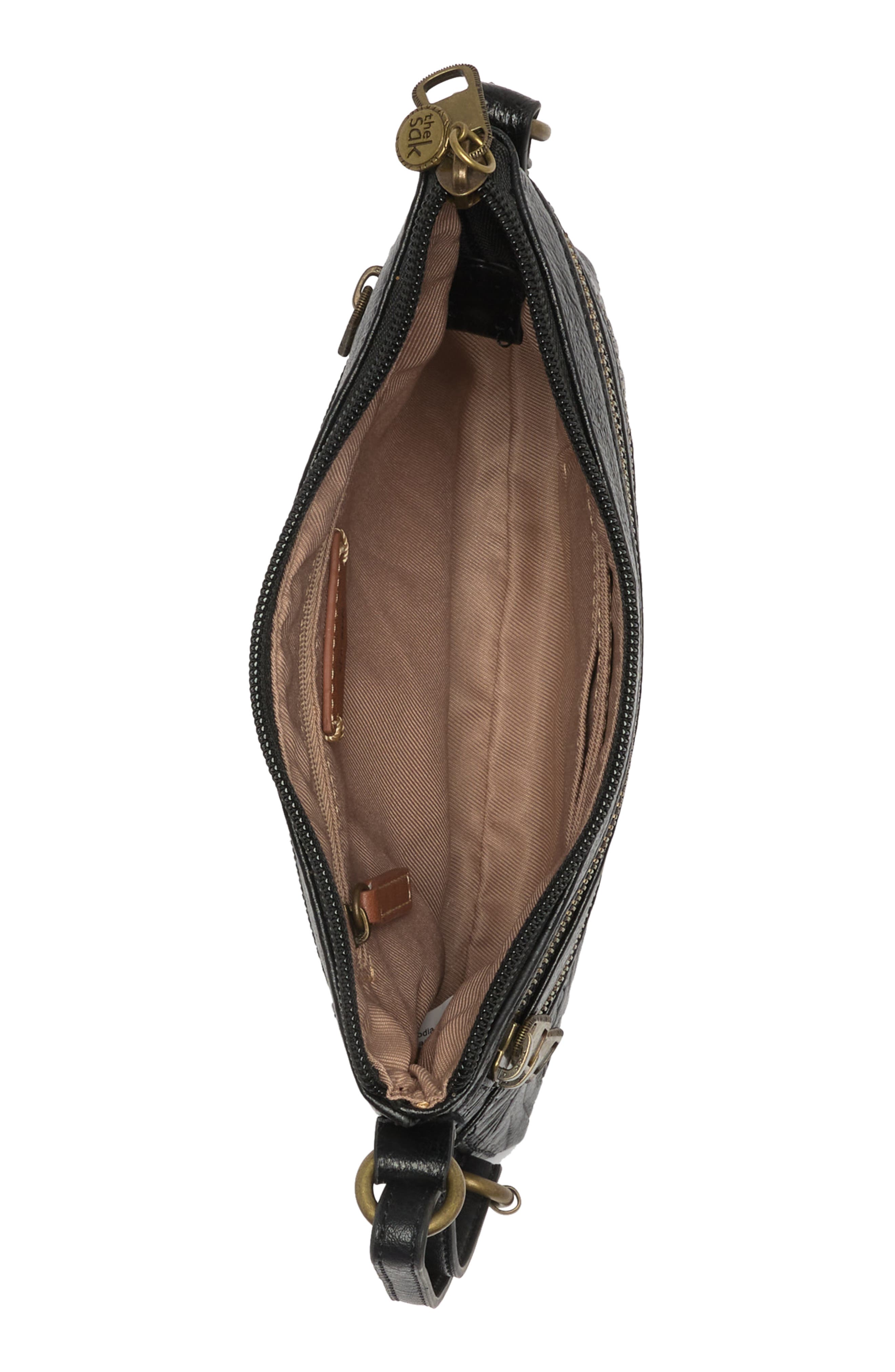 The Sak Reseda Leather Mini Crossbody, Alternate, color, 