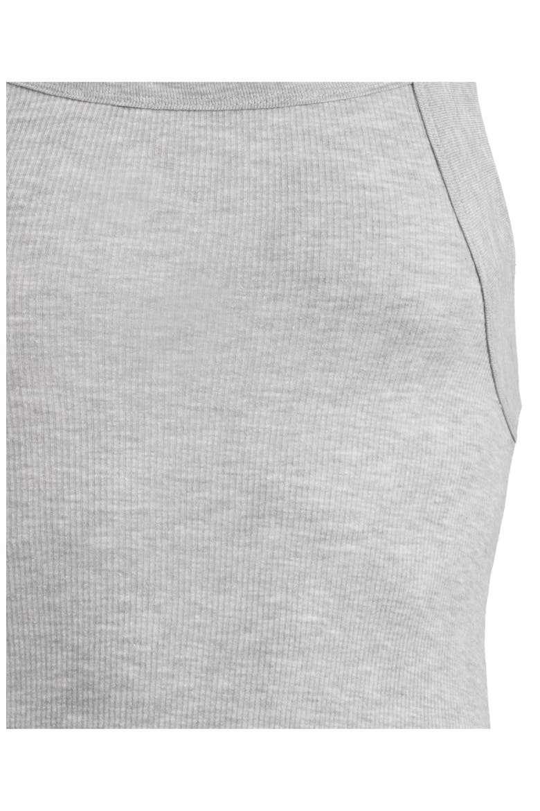 Pack of 4 Cotton Rib Tanks, Alternate, color, BLACK/BLACK/GRY HEATH/WHITE