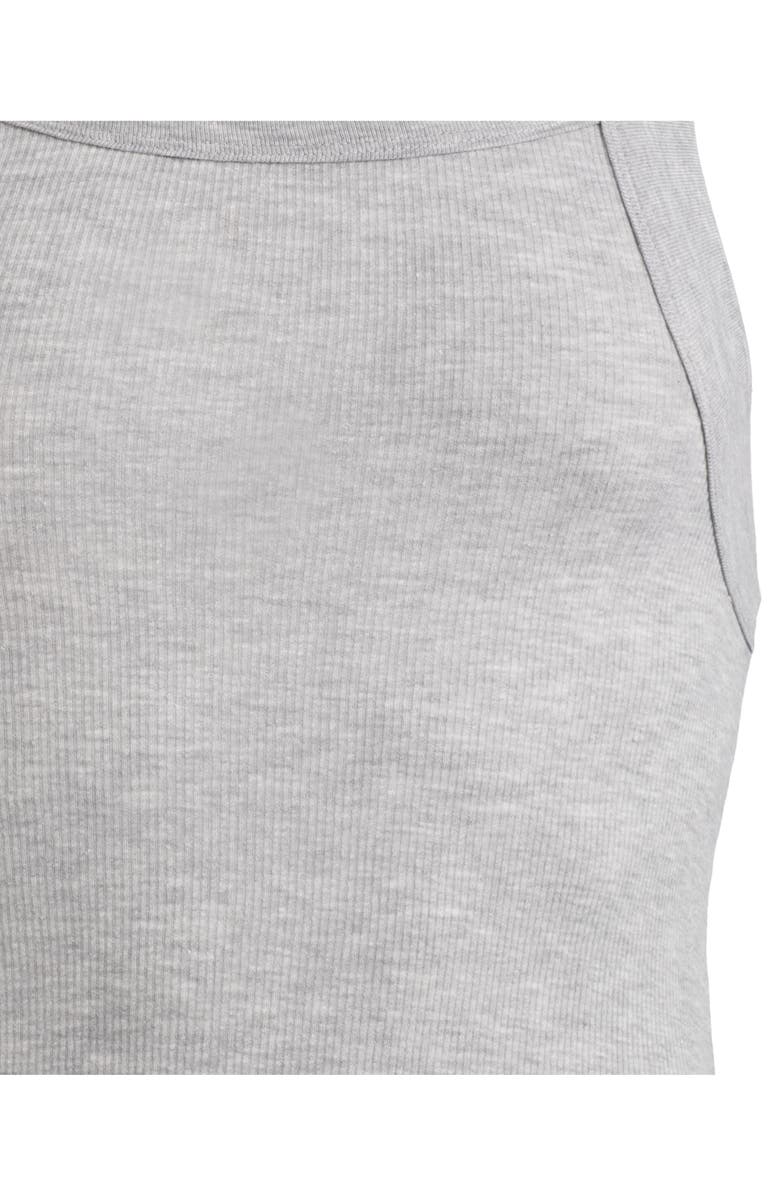 DKNY Pack of 4 Cotton Rib Tanks, Alternate, color, Black/Black/Gry Heath/White