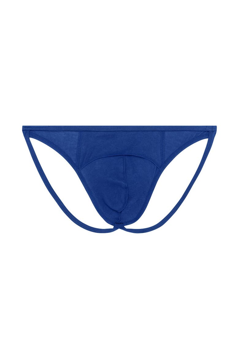 WOH Sexy Fun Micro Rainbow Jock, Alternate, color, Blue