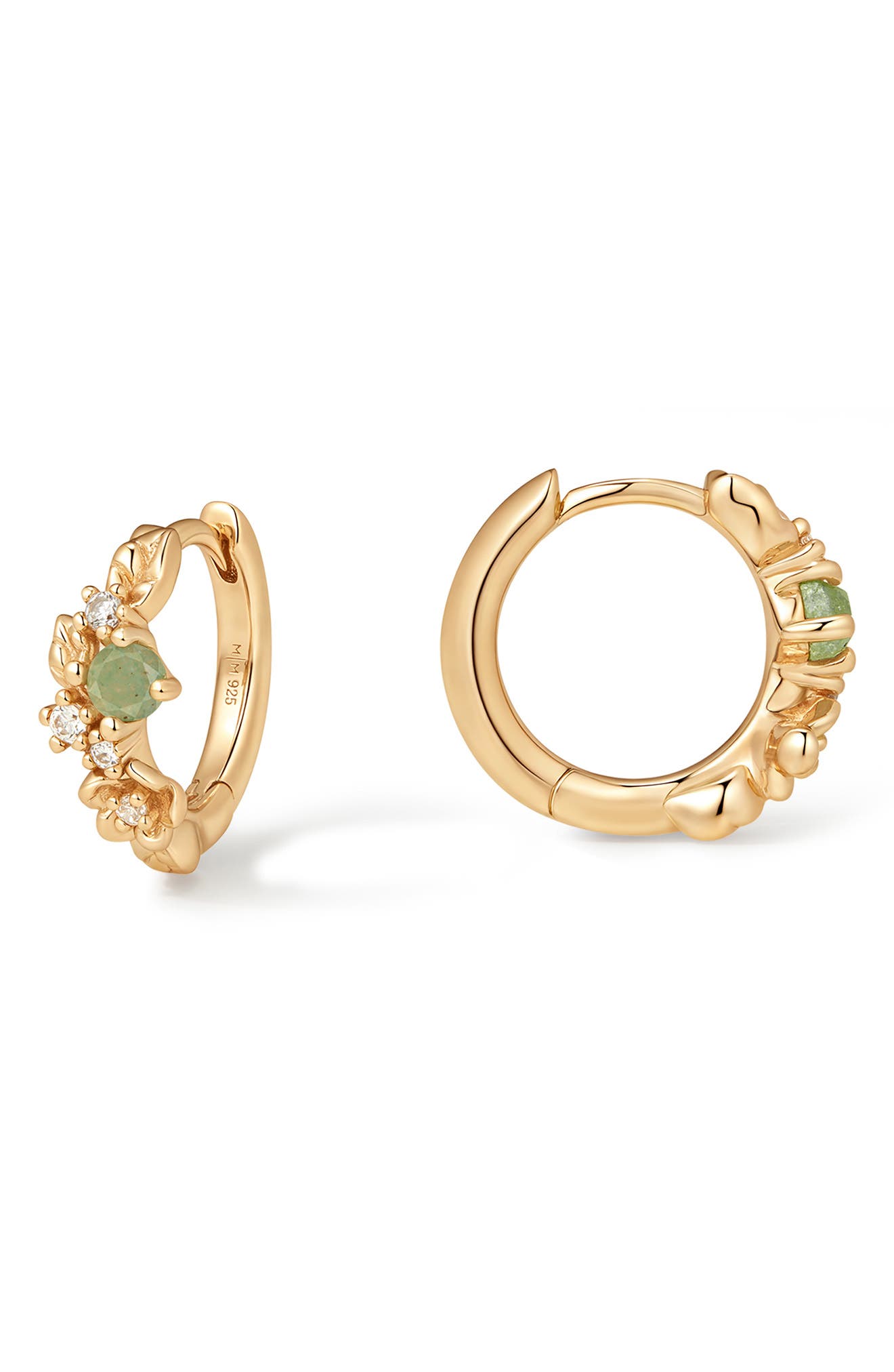 GOLD VERMEIL/GREEN