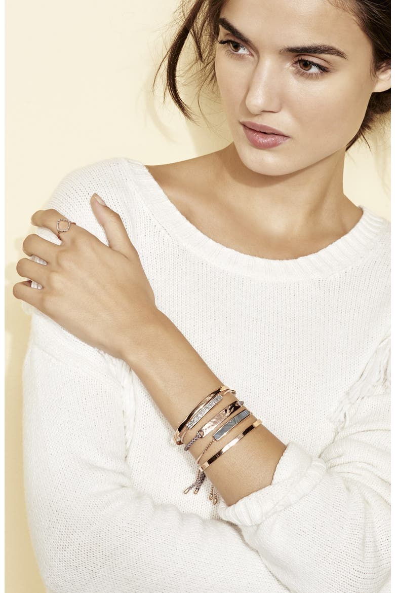 Engravable Baja Stone Bracelet, Alternate, color, YELLOW GOLD