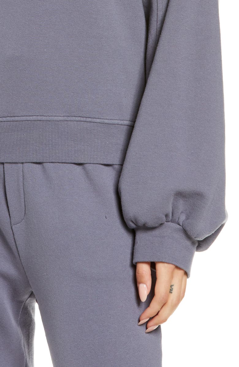 UGG<sup>®</sup> Brook Balloon Sleeve Crewneck Pullover, Alternate, color, 