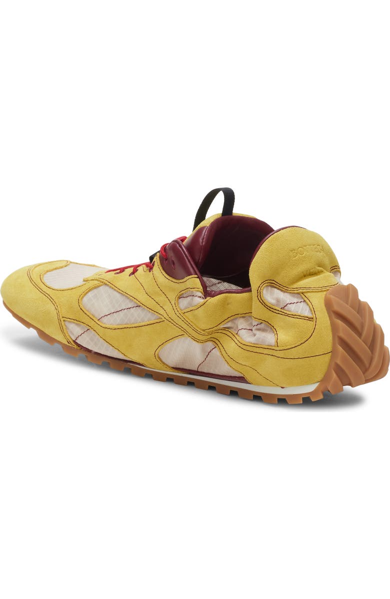 Bottega Veneta Orbit Flash Low Top Sneaker, Alternate, color, 4325 Limon/ Dark App/ Tufo