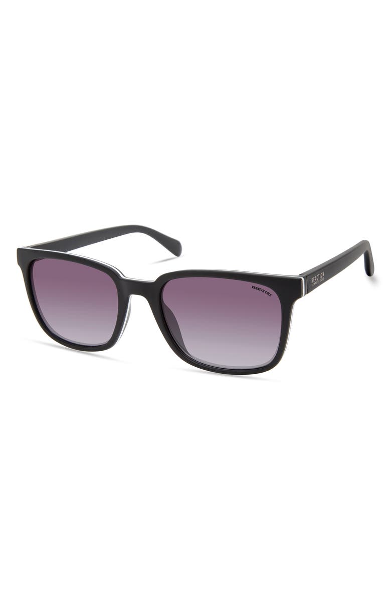 Reaction Kenneth Cole 54mm Square Sunglasses, Main, color, 