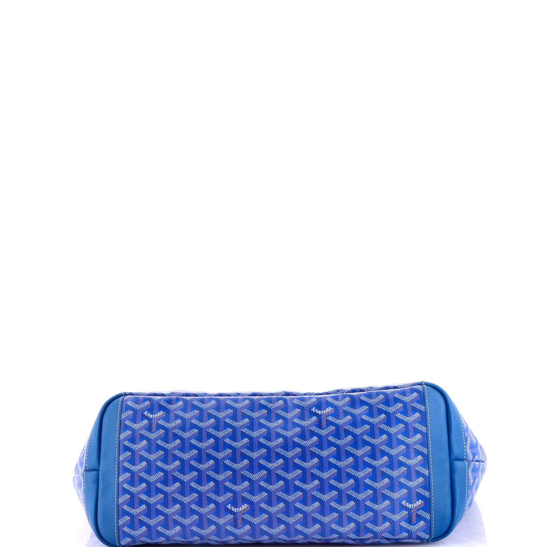 Pre-Owned Goyard Artois Tote Coated Canvas MM, Alternate, color, Blue