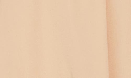 Dr2 By Daniel Rainn Long Sleeve Tie Front Satin Top In Gold