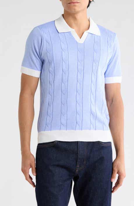 Johnny Collar Knit Polo Sweater