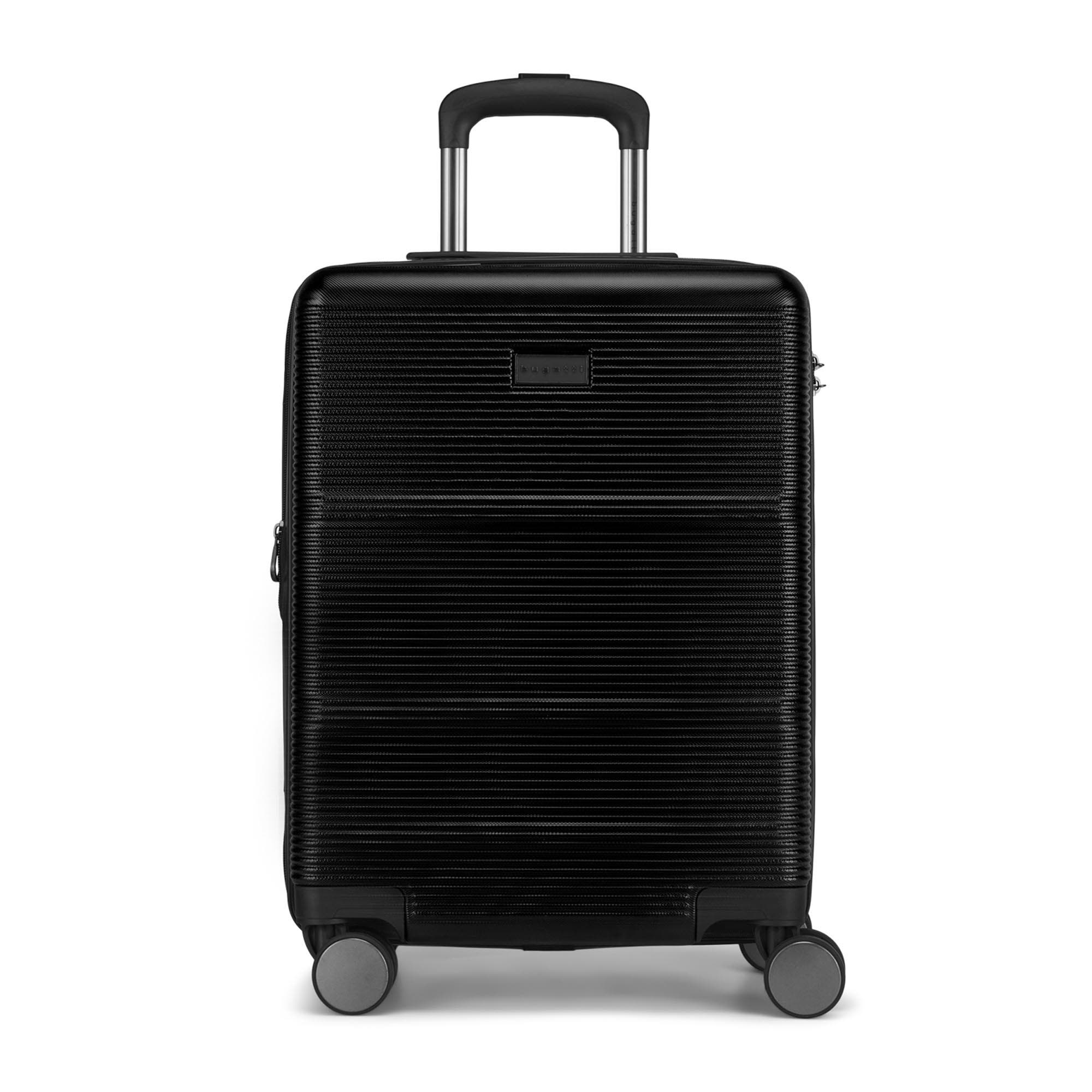 bugatti Brussels Hardside Carry-on Luggage with Spinner Wheels, Main, color, Black