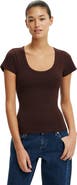 Cotton On Women's Everyday Smooth Scoop Neck Tee