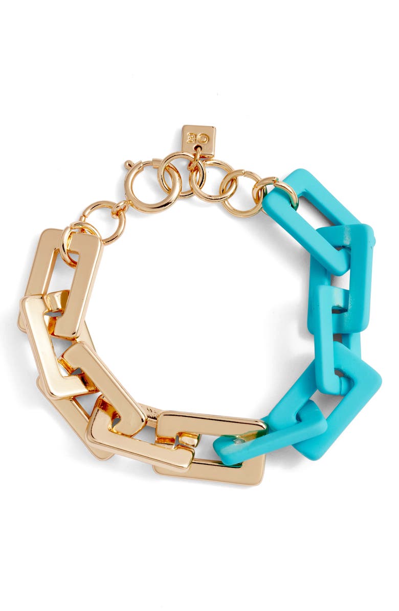 Open Edit Bold Link Bracelet, Main, color,