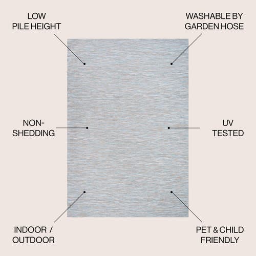 Jonathan Y Ethan Modern Flatweave Solid Indoor/outdoor Area Rug In Gray