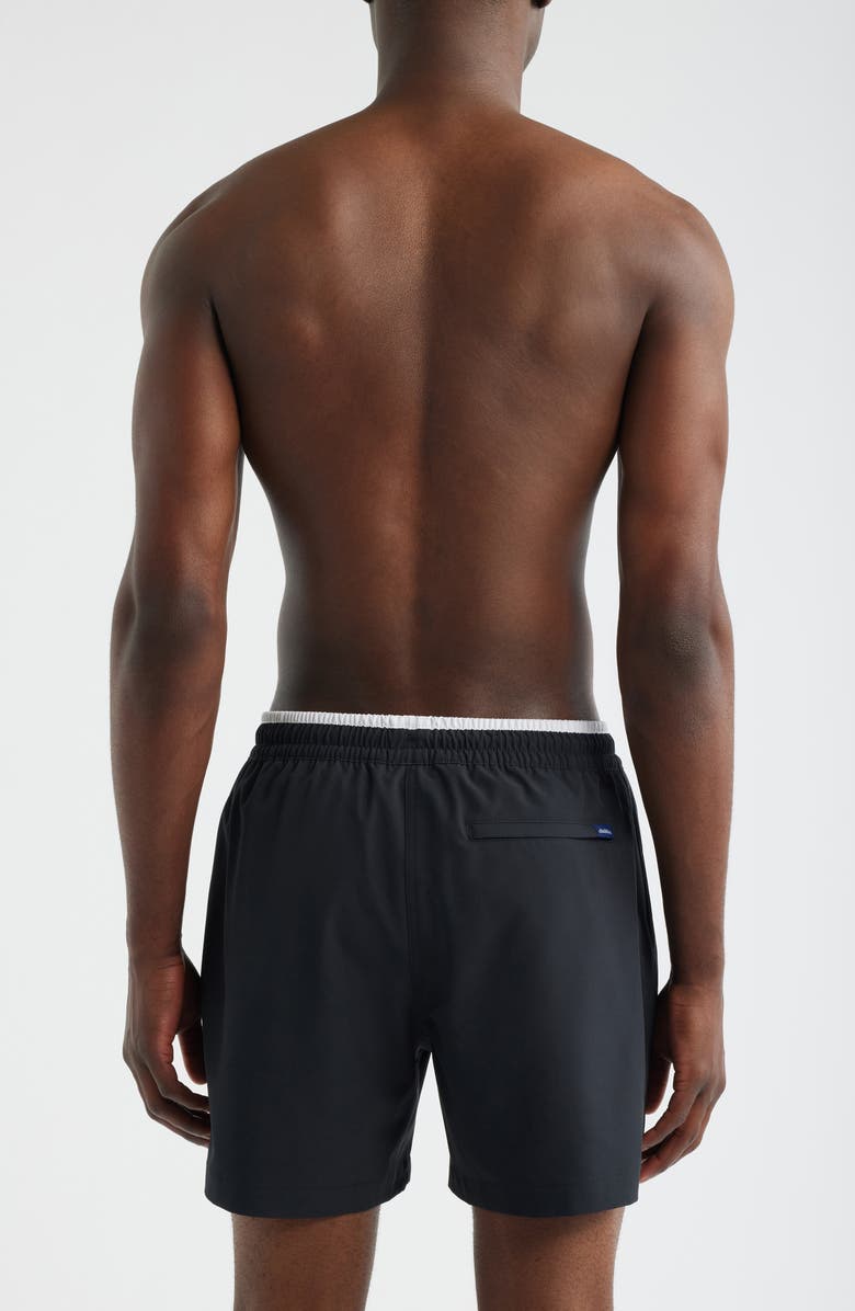 Chubbies The Capes 5.5-Inch Swim Trunks, Alternate, color, Black - Solid