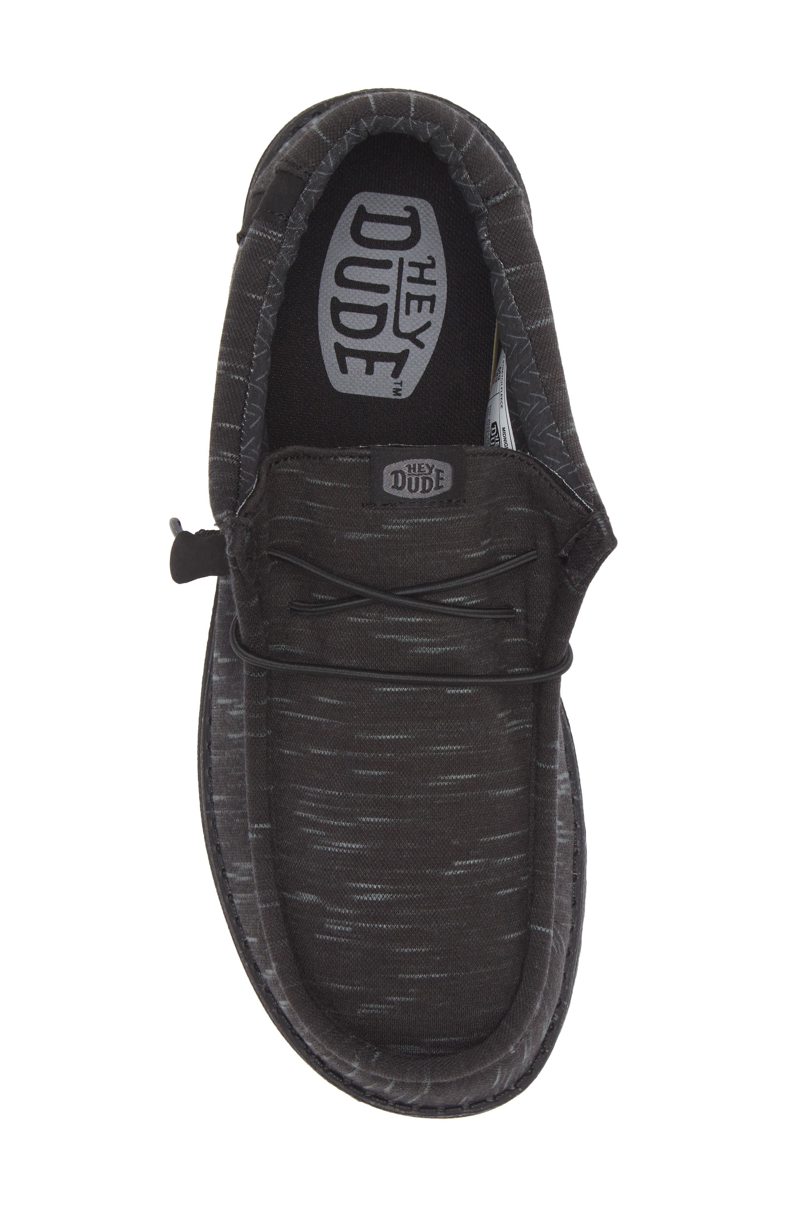 Hey Dude Wally Stretch Fleece Slip-On, Alternate, color, Midnight