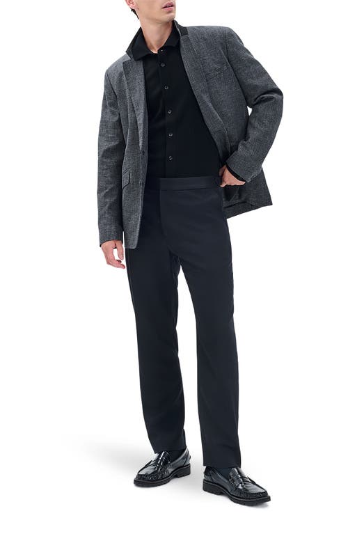 Rag & Bone Evan Side Stripe Wool Pants In Brown