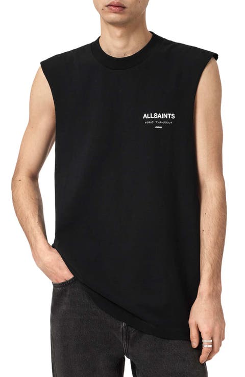 Underground Sleeveless Crewneck Graphic T-Shirt